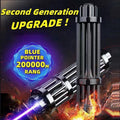 Hot Selling 02 Powerful Blue Laser Pointers High Light Flashlight Combustion Lgnition / Cutting /Irradiate Laser Pen Bluerd Light Cigarrete Blow Solder Laser Laser Torch