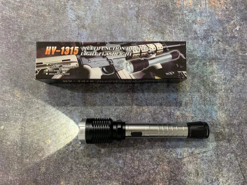 1315Multifunctional self-defense stun gun flashlight