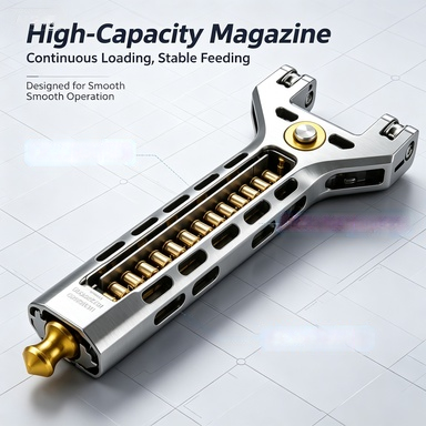 (Laser) Machinist II, CNC process aviation aluminum automatic loading high-precision laser slingshot