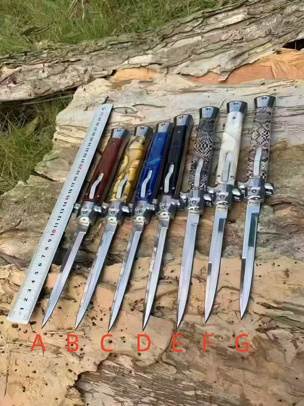 New 11-inch AKC Italian Mafia - Gambler's Switch Knife