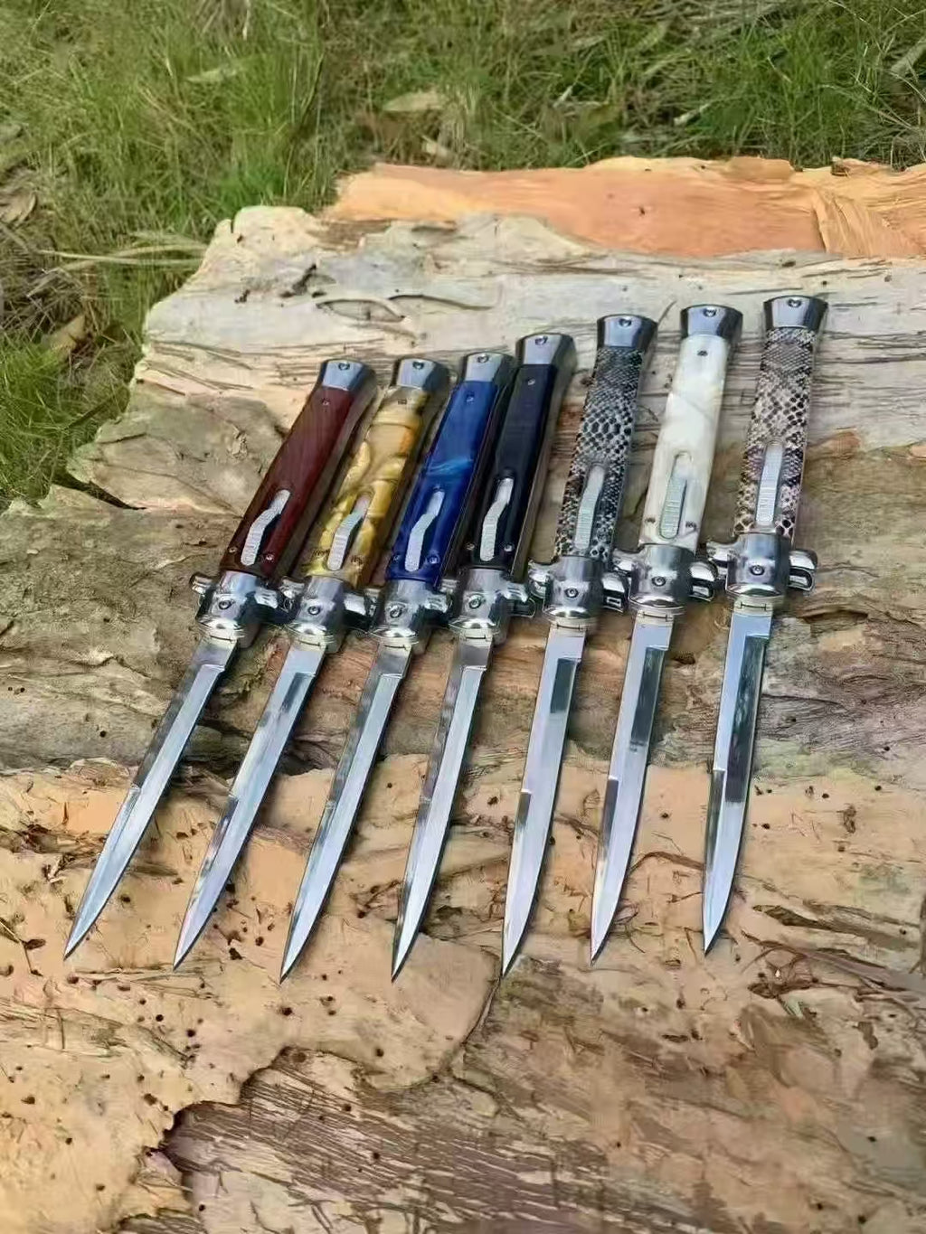 New 11-inch AKC Italian Mafia - Gambler's Switch Knife