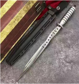 65 spiral three-edged bayonet