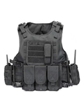 Shield Tactical Bulletproof Vest (US Level 4 Protection) can withstand firearms such as pistols, shotguns, submachine guns, and rifles (excluding armor-piercing rounds).