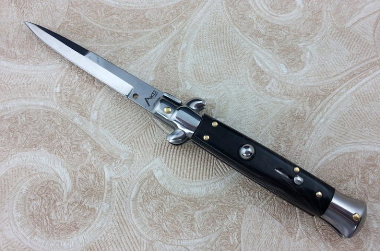New 9-inch AKC Italian Mafia - Gambler's Switch Knife