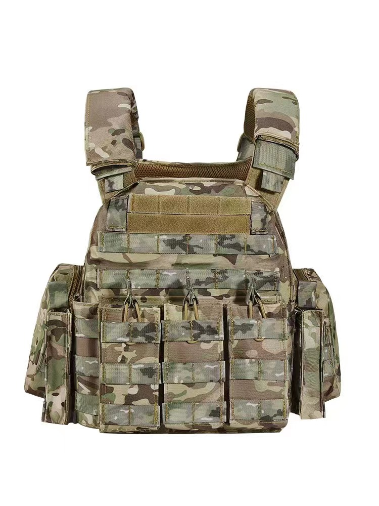 Dragon Shield Tactical Bulletproof Vest (US Level 4 Protection) can withstand firearms such as pistols, shotguns, submachine guns, and rifles (excluding armor-piercing rounds).