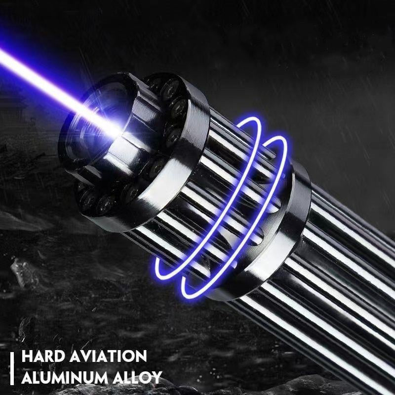 Hot Selling 02 Powerful Blue Laser Pointers High Light Flashlight Combustion Lgnition / Cutting /Irradiate Laser Pen Bluerd Light Cigarrete Blow Solder Laser Laser Torch