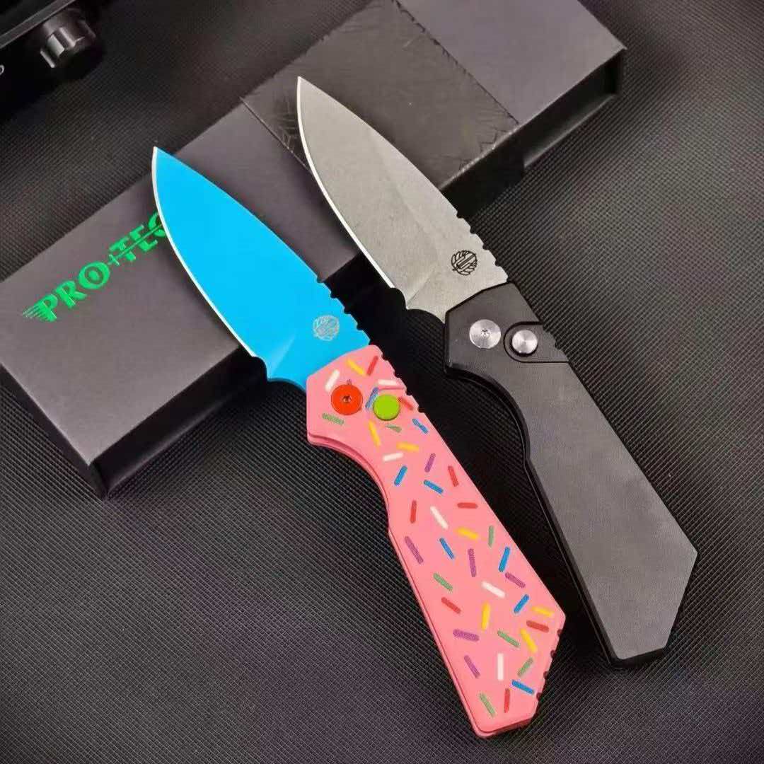 New Pro-Tech Strider TP Automatic Side-Opening Folding Knife