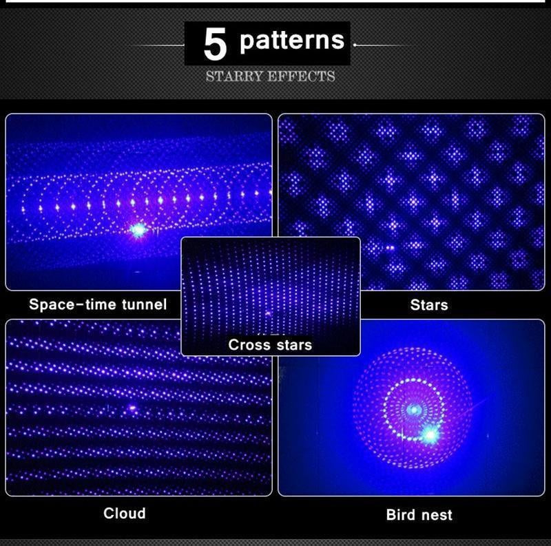 New 03 Powerful Blue Laser Pointers High Light Flashlight Combustion Lgnition / Cutting /Irradiate Laser Pen Bluerd Light Cigarrete Blow Solder Laser Laser Torch