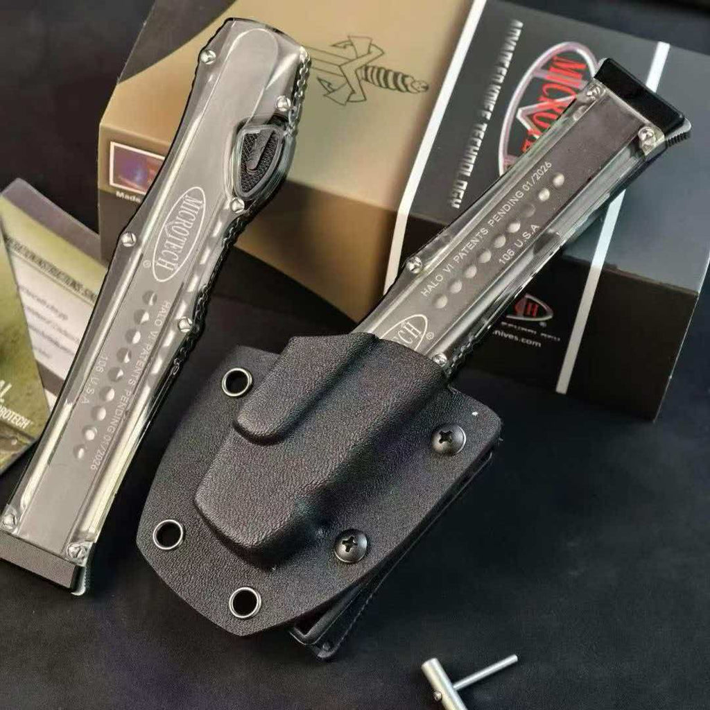 Microtech Halo VI Transparent Edition