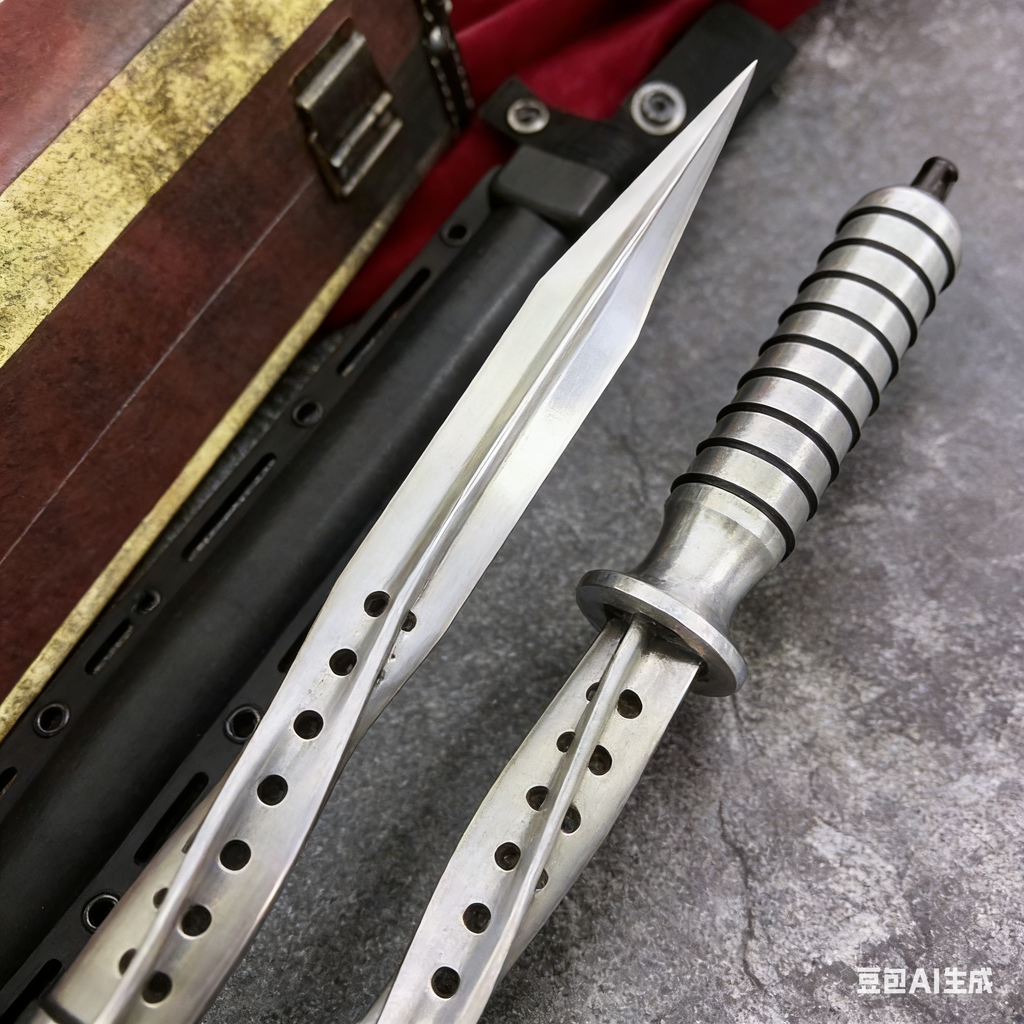 65 spiral three-edged bayonet