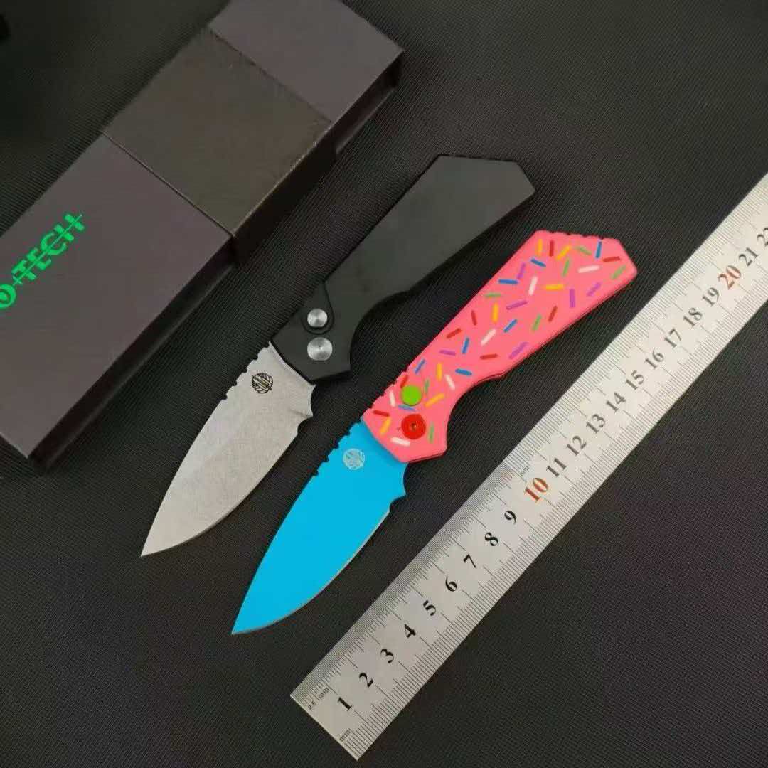 New Pro-Tech Strider TP Automatic Side-Opening Folding Knife