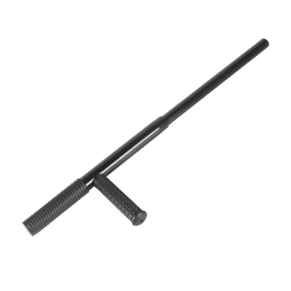 Alloy steel telescopic T-shaped riot baton (retractable)