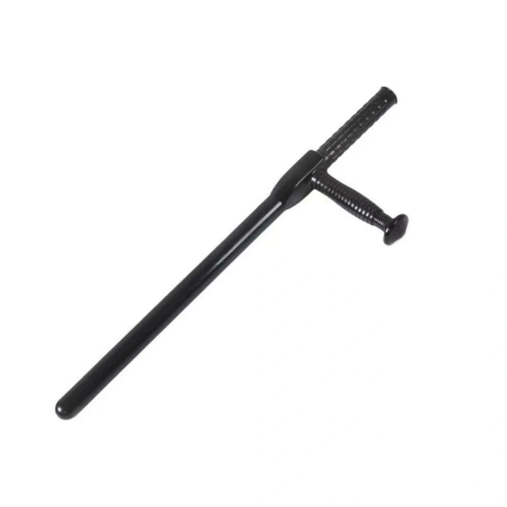 American T-shaped riot baton (ABS, non-slip handle)