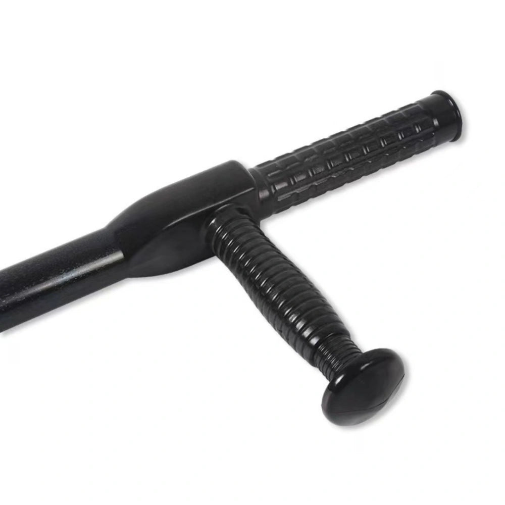 American T-shaped riot baton (ABS, non-slip handle)