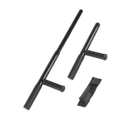 Alloy steel telescopic T-shaped riot baton (retractable)