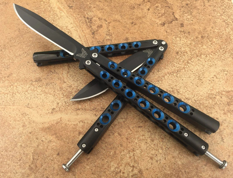BM42 Blue Eye Black Butterfly Flicker