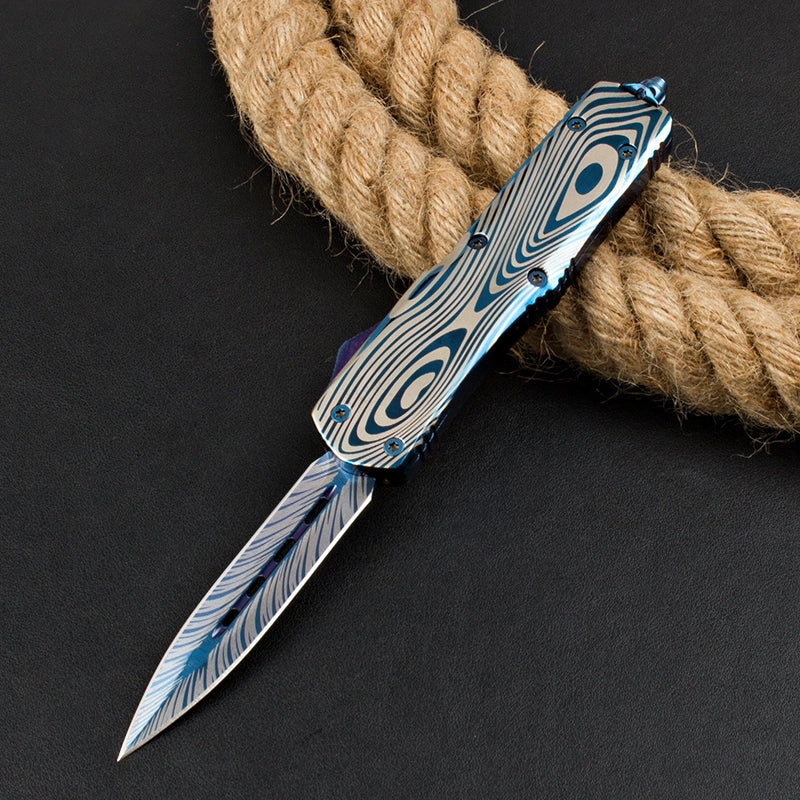 Blue Titanium Troodon jumps out directly