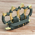 Bull-headed brass knuckle