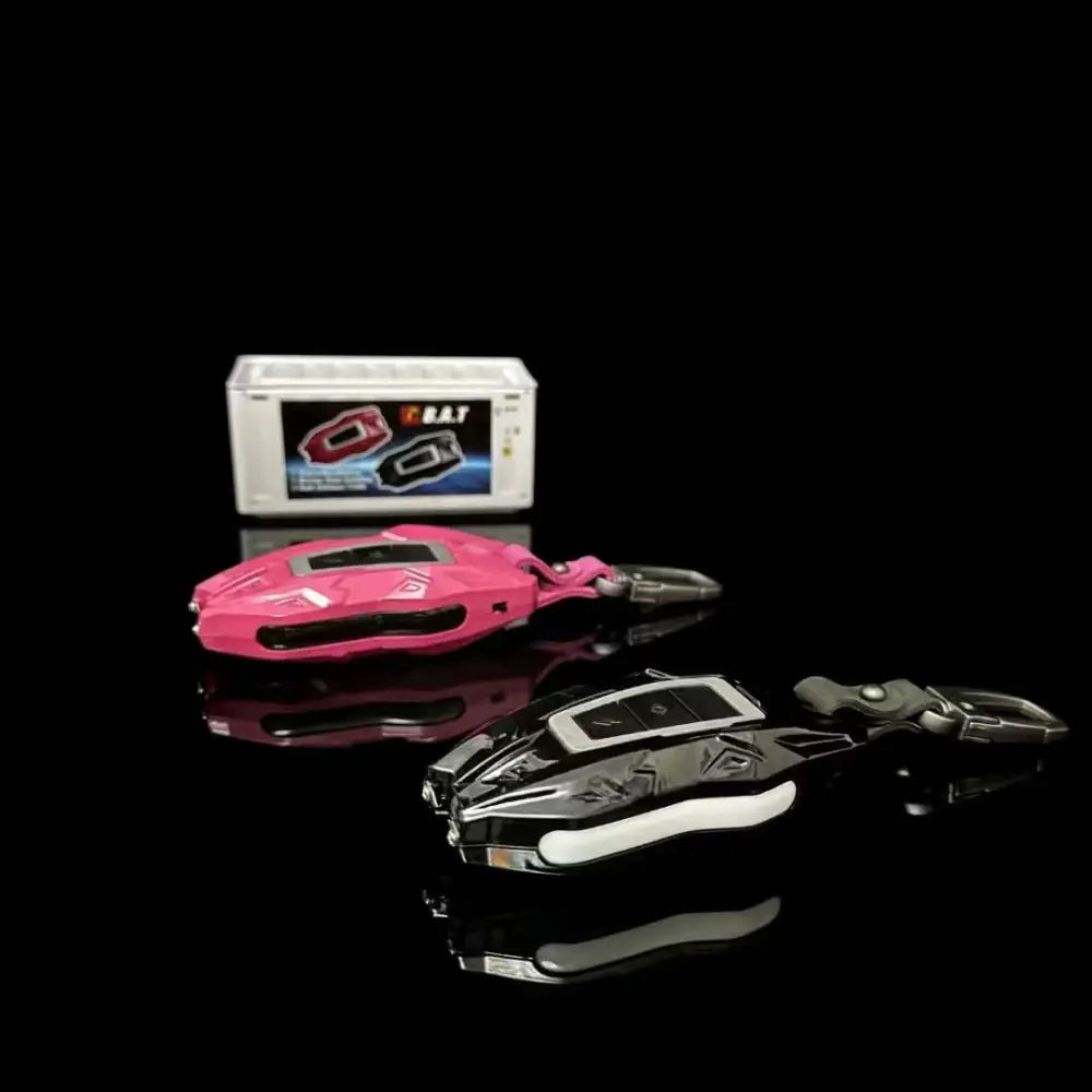 Design car key shape stun gun (can be used as a keychain for self-defense)