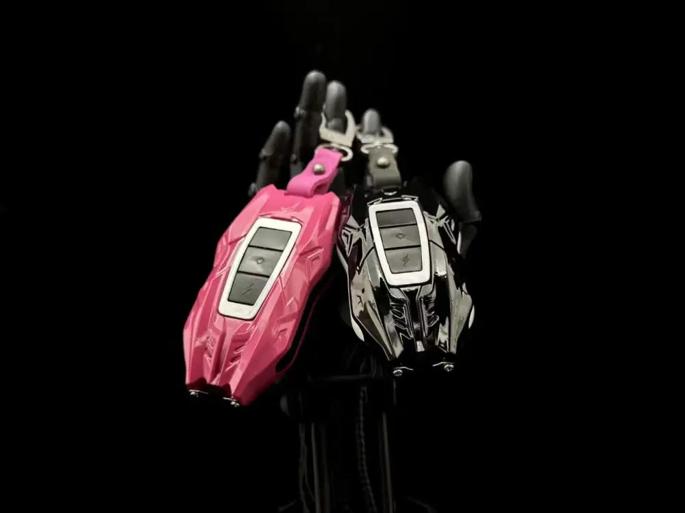 Design car key shape stun gun (can be used as a keychain for self-defense)