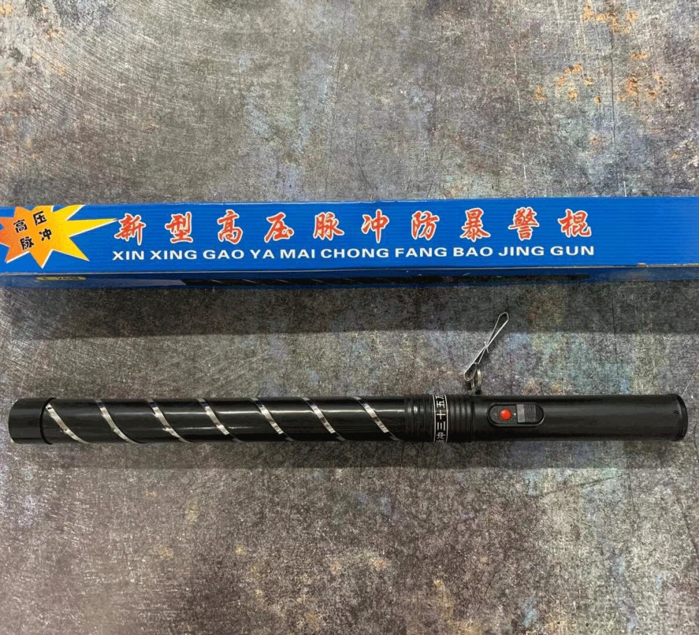 E26 High voltage pulse defensive stun baton
