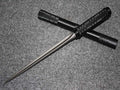 Five-section extended version - black tube three-edged military bayonet