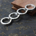 Four-finger brass knuckles