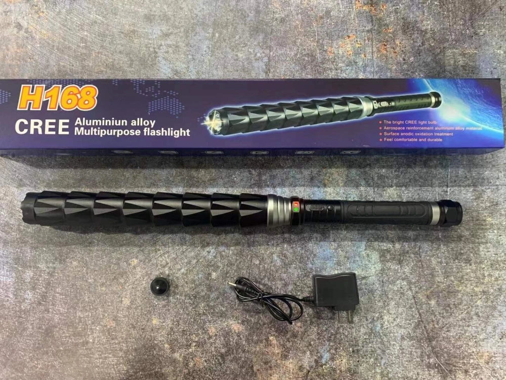 H168 Multifunctional self-defense stun baton