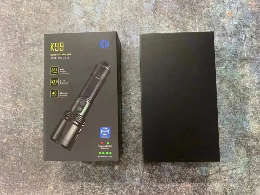 K99 Multifunctional strong light flashlight (stun)