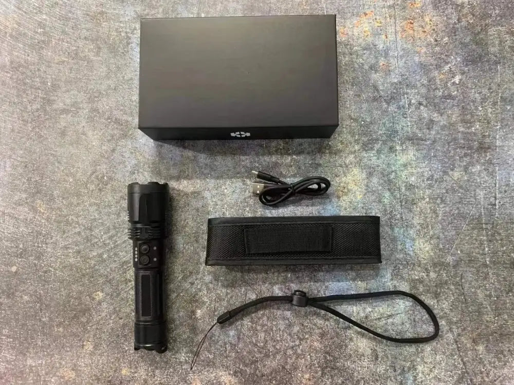 K99 Multifunctional strong light flashlight (stun)