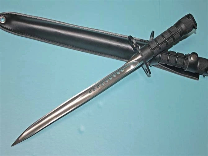 M9 spiral three-edged bayonet