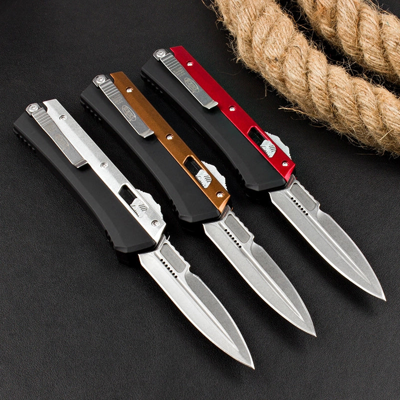 Microtech Microtech Snake Straight Jump Knife (Zinc Aluminum Handle)
