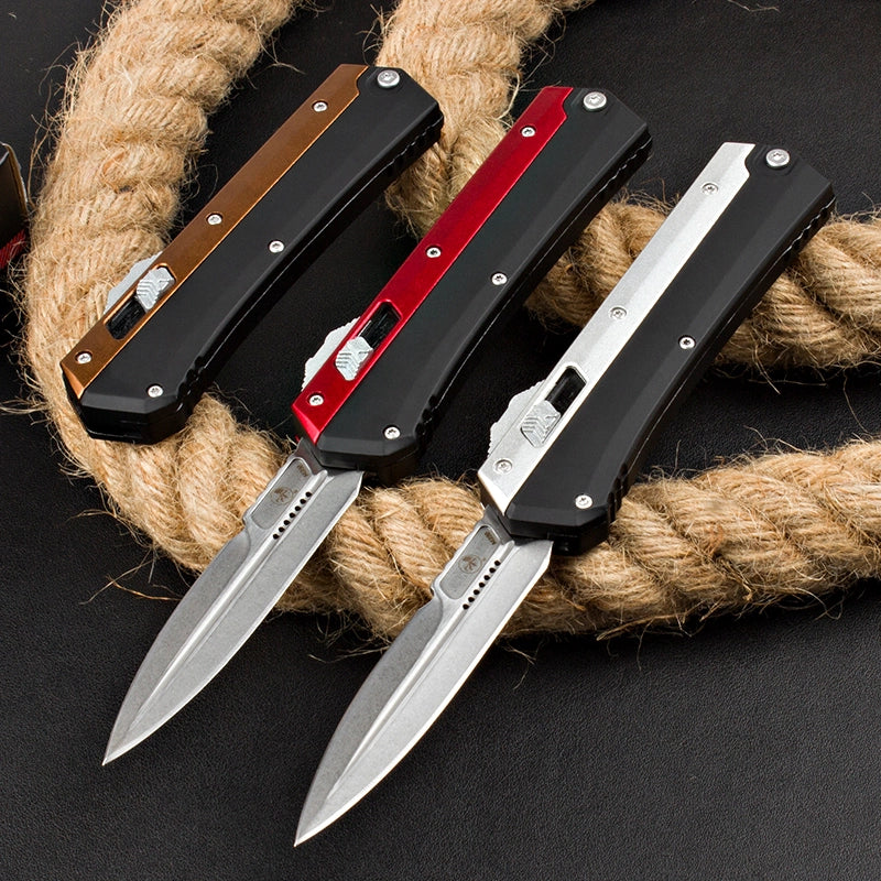 Microtech Microtech Snake Straight Jump Knife (Zinc Aluminum Handle)