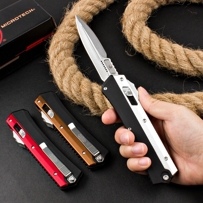Microtech Microtech Snake Straight Jump Knife (Zinc Aluminum Handle)