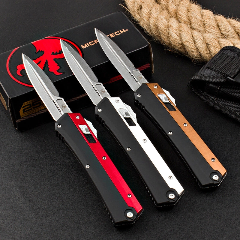 Microtech Microtech Snake Straight Jump Knife (Zinc Aluminum Handle)