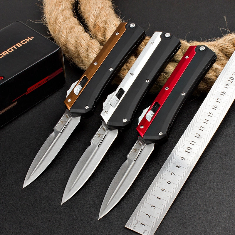 Microtech Microtech Snake Straight Jump Knife (Zinc Aluminum Handle)