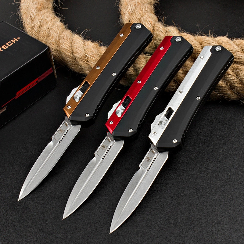 Microtech Microtech Snake Straight Jump Knife (Zinc Aluminum Handle)