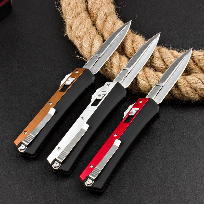 Microtech Microtech Snake Straight Jump Knife (Zinc Aluminum Handle)