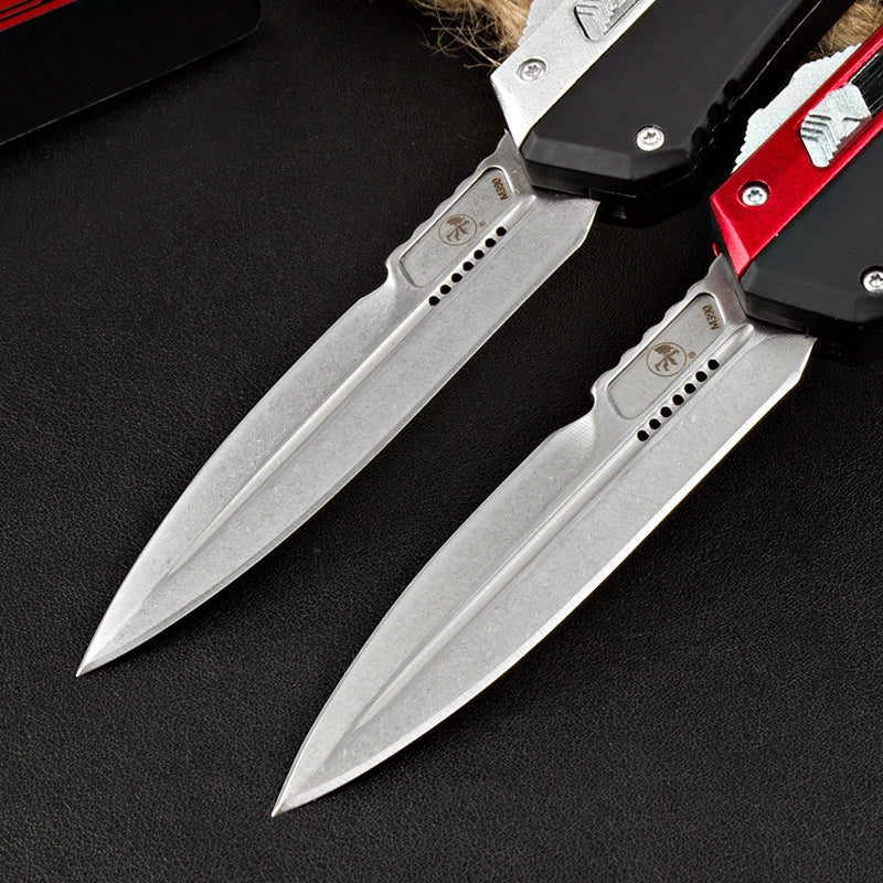 Microtech Microtech Snake Straight Jump Knife (Zinc Aluminum Handle)