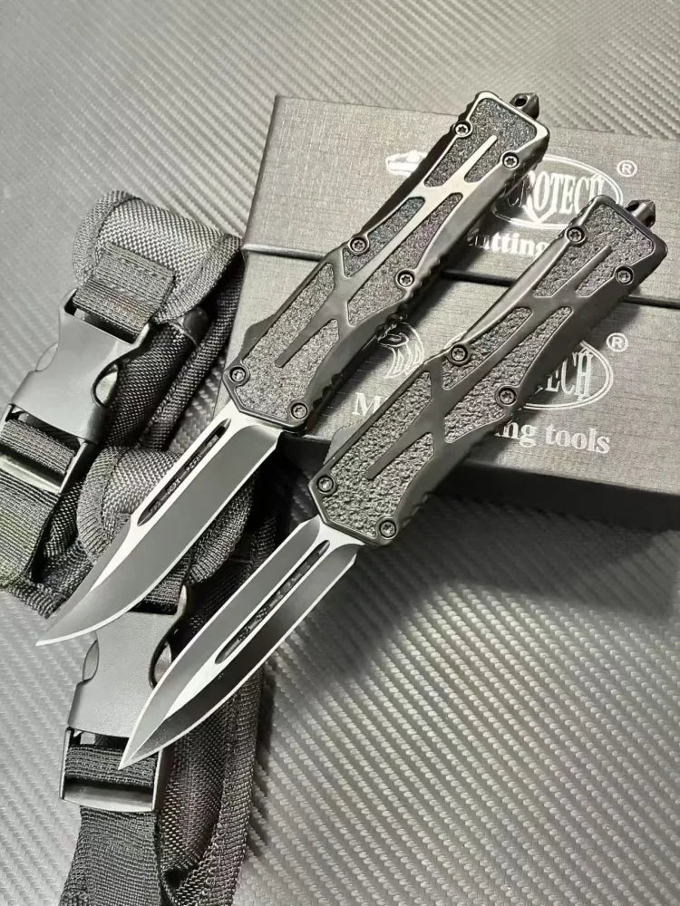 Microtech Navy Beetle straight out jump knife OTF