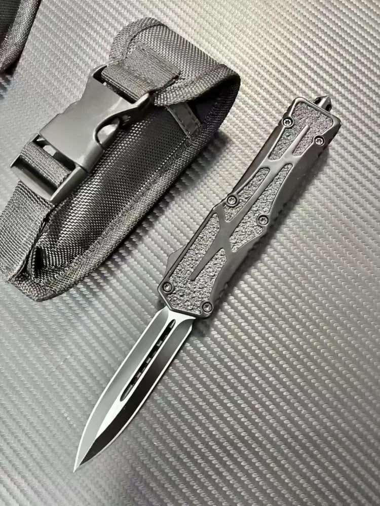 Microtech Navy Beetle straight out jump knife OTF