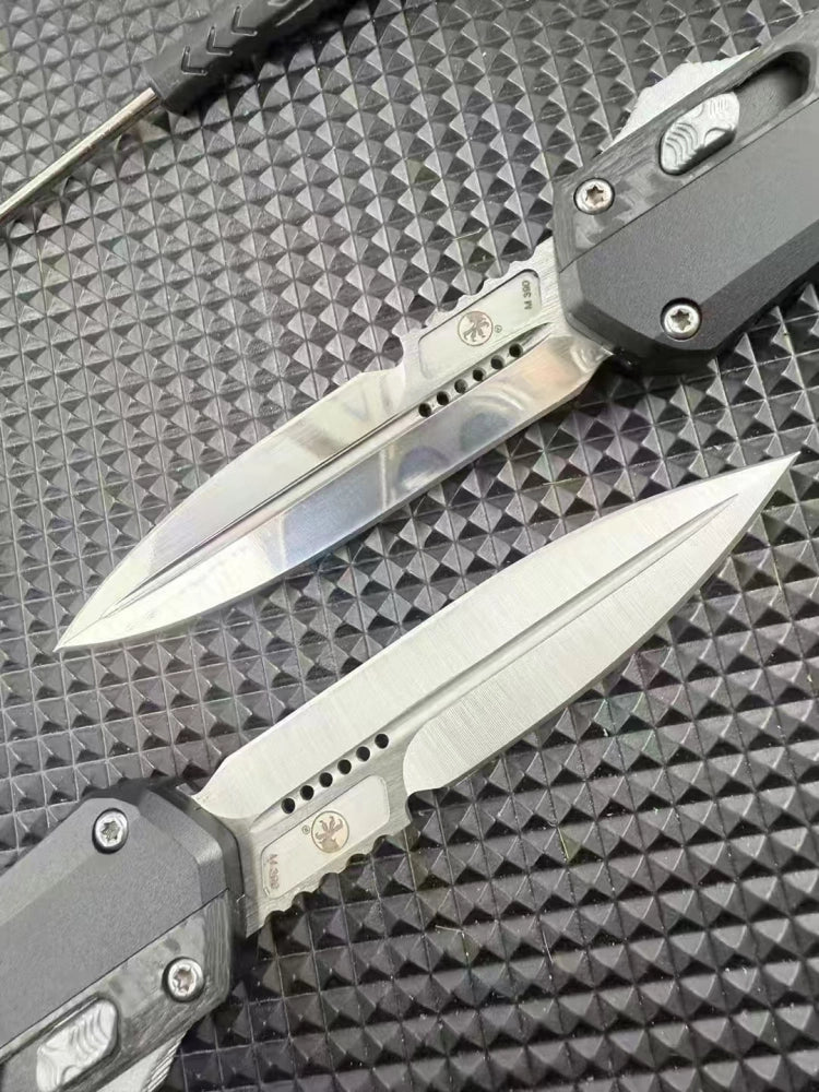 Microtech Snake Jump Knife Carbon Fiber (Mirror Edition)