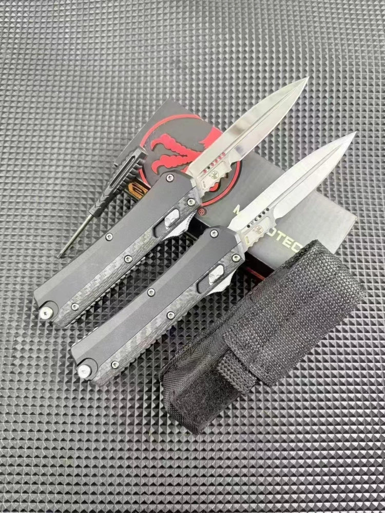 Microtech Snake Jump Knife Carbon Fiber (Mirror Edition)