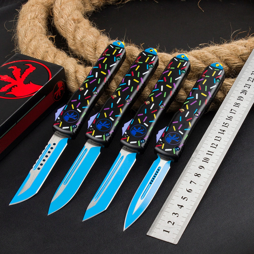 Microtech UT85 Donut (Black Handle Series)