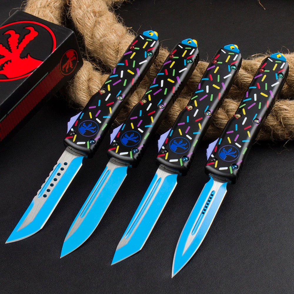 Microtech UT85 Donut (Black Handle Series)