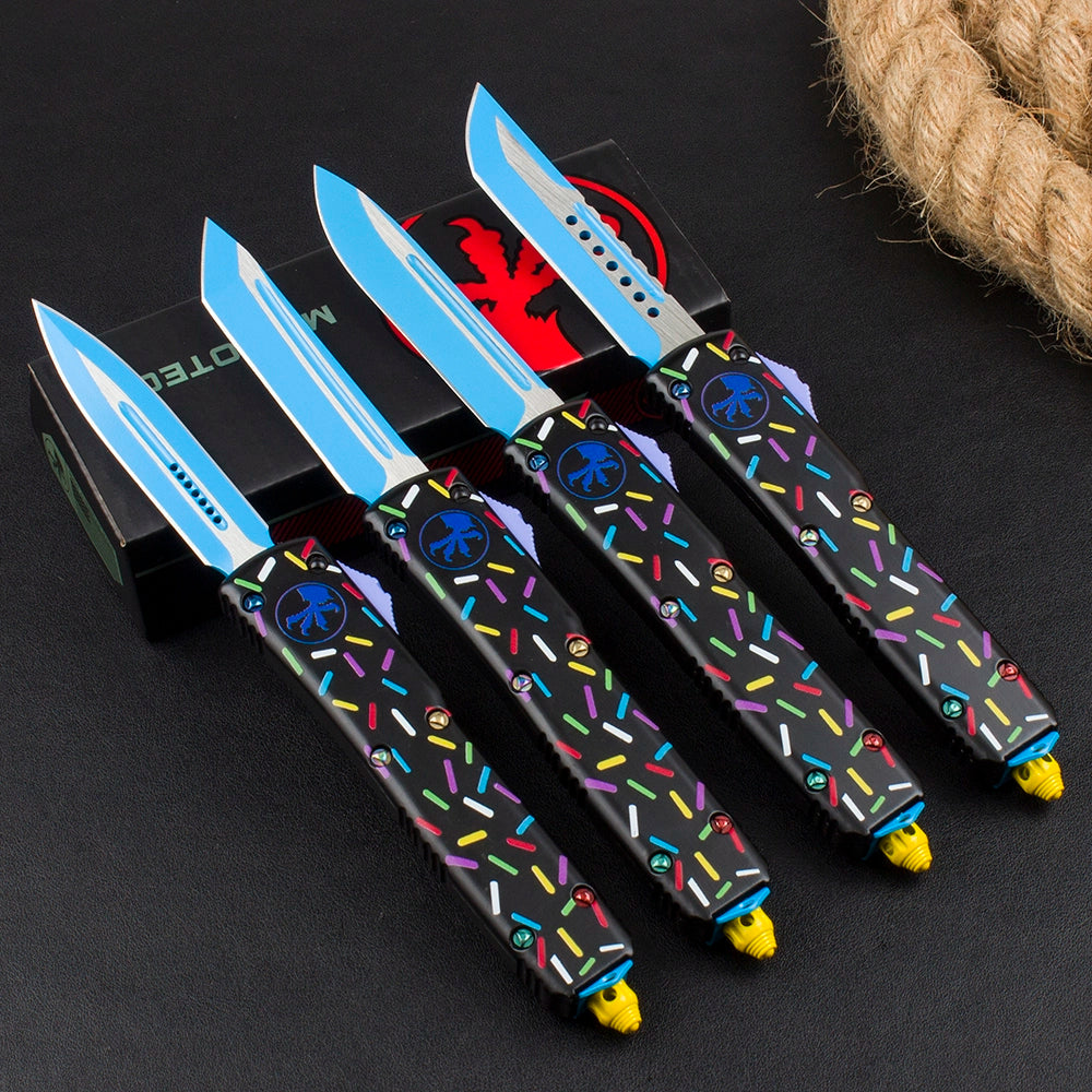 Microtech UT85 Donut (Black Handle Series)