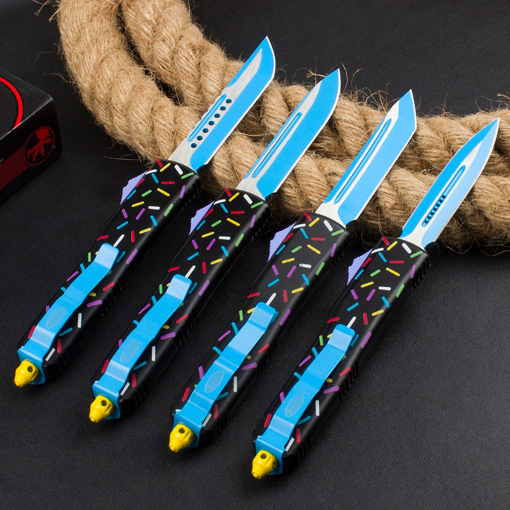 Microtech UT85 Donut (Black Handle Series)