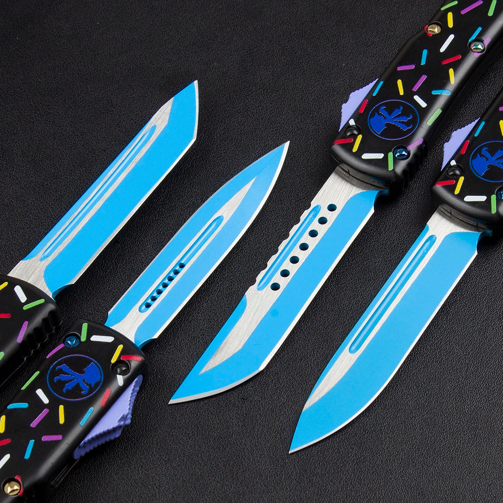 Microtech UT85 Donut (Black Handle Series)