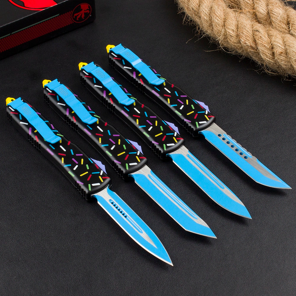 Microtech UT85 Donut (Black Handle Series)