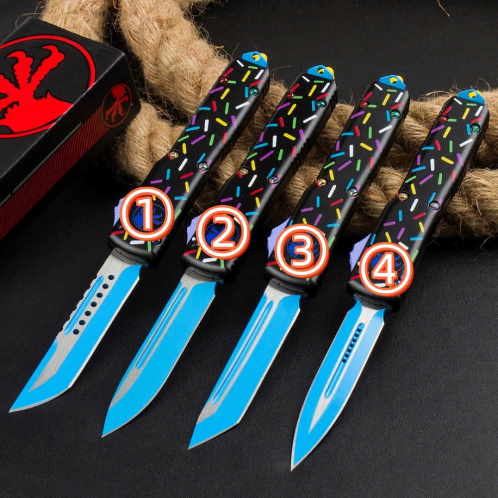 Microtech UT85 Donut (Black Handle Series)
